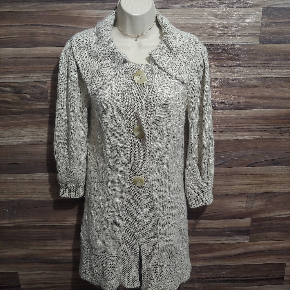 One Girl Who knit cardigan